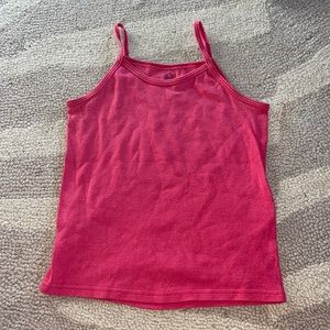 Cute pink tank top